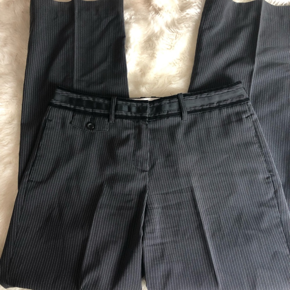 SHARAGANO Pinstriped Women’s Trousers, size 10